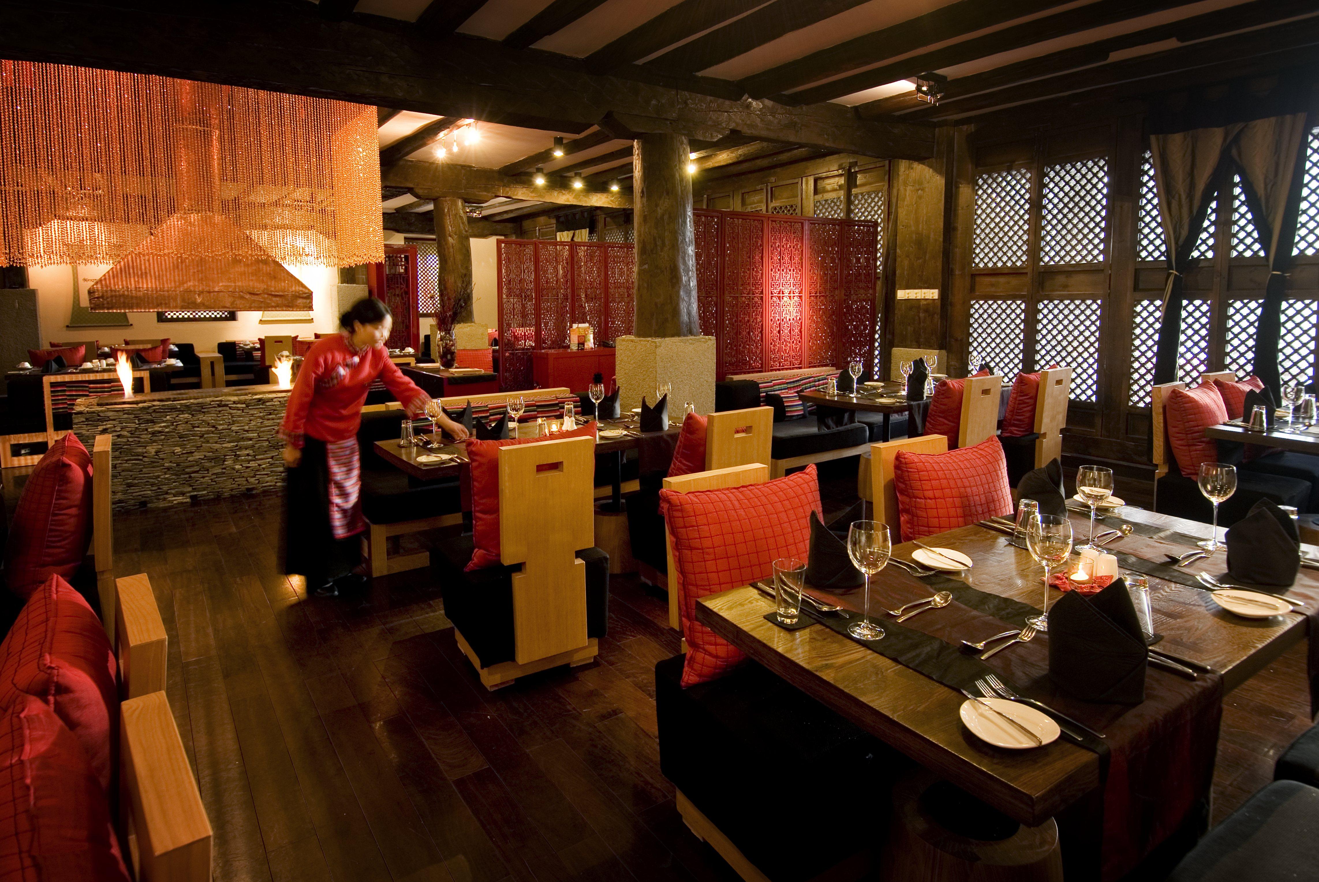 Banyan Tree Ringha Shangri-La Restaurante foto